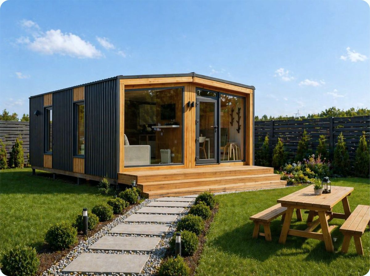 Модульный дом Меркит 40Б — 40 м² под ключ